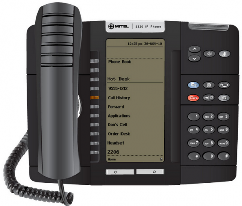Image of Mitel 5320 IP phone